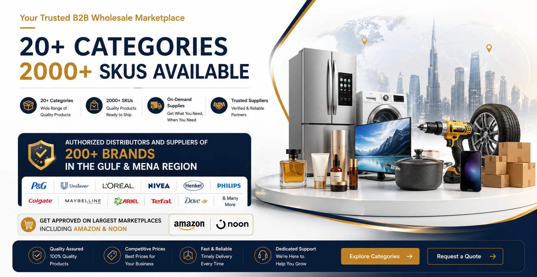 200+ Brands in the Gulf & MENA Region